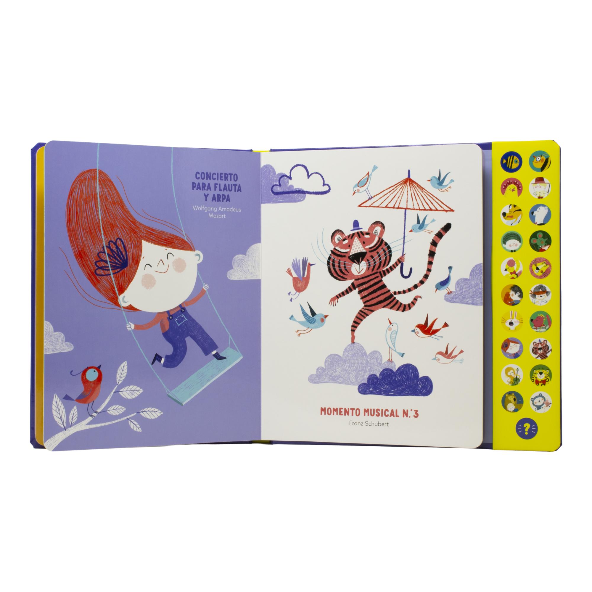 Imagen 3 de Mis 20 melodías clásicas. Mi primer libro de sonidos