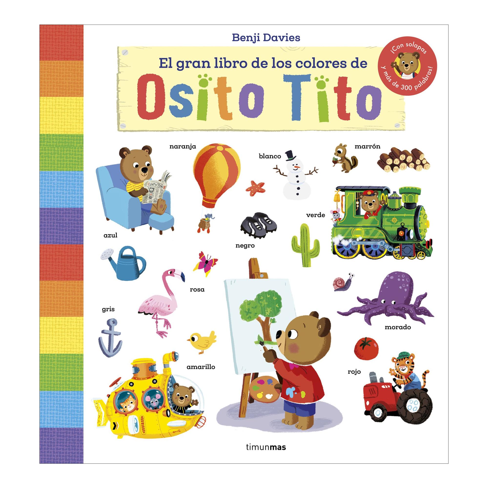 Imagen 1 de Osito Tito. El gran libro de los colores