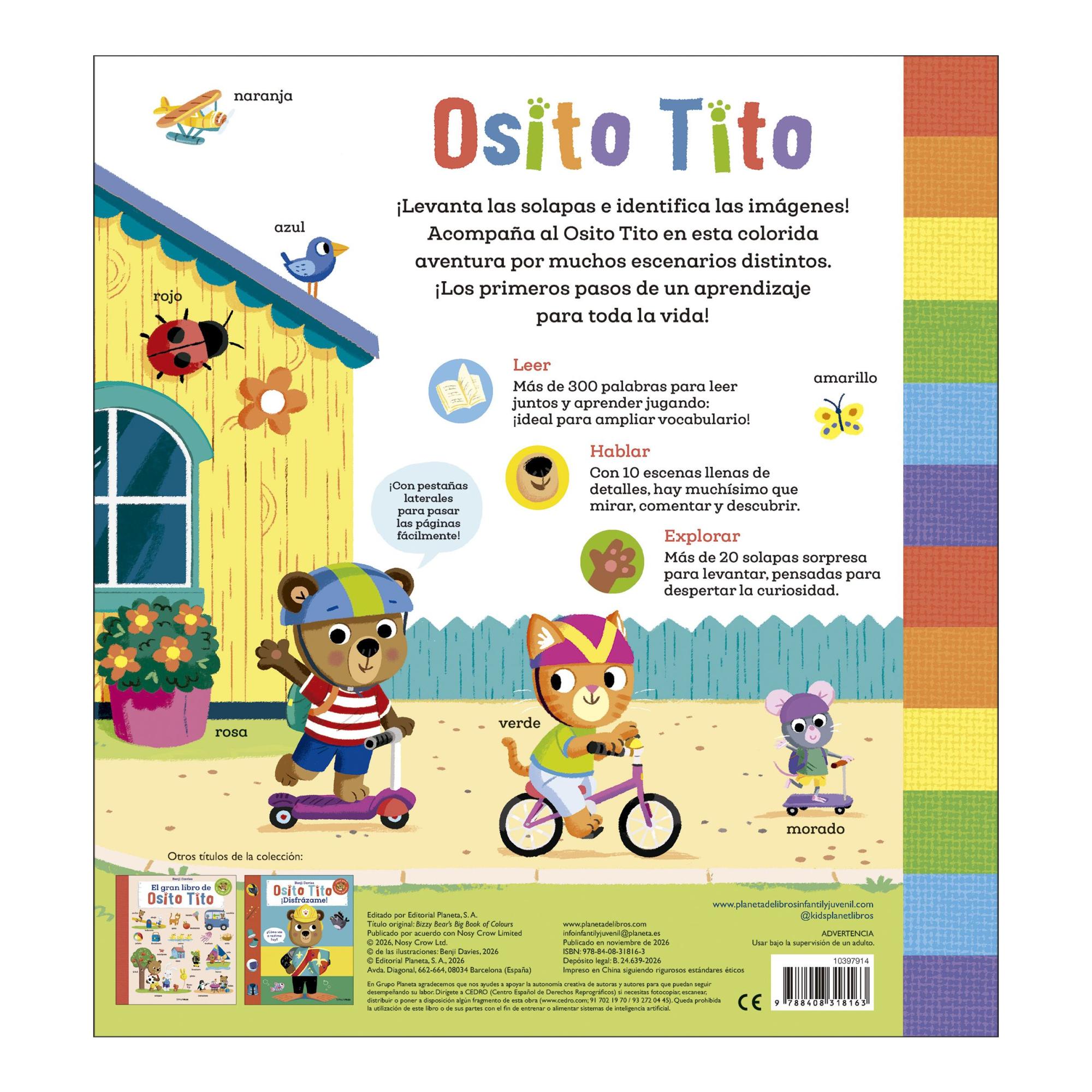Imagen 2 de Osito Tito. El gran libro de los colores