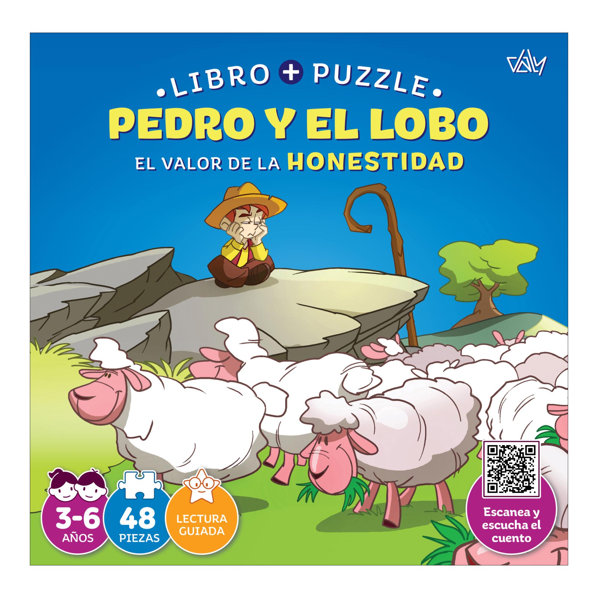 Imagem 0 de LIVRO + PUZZLE - PEDRO Y EL LOBO  (Capa Mole Capa dura)