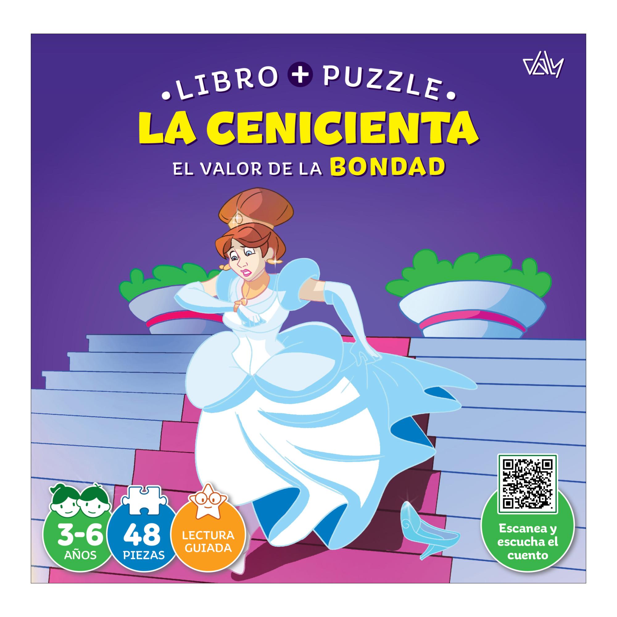 Imagem 0 de LIVRO + PUZZLE - LA CENICIENTA  (Capa Mole Capa dura)