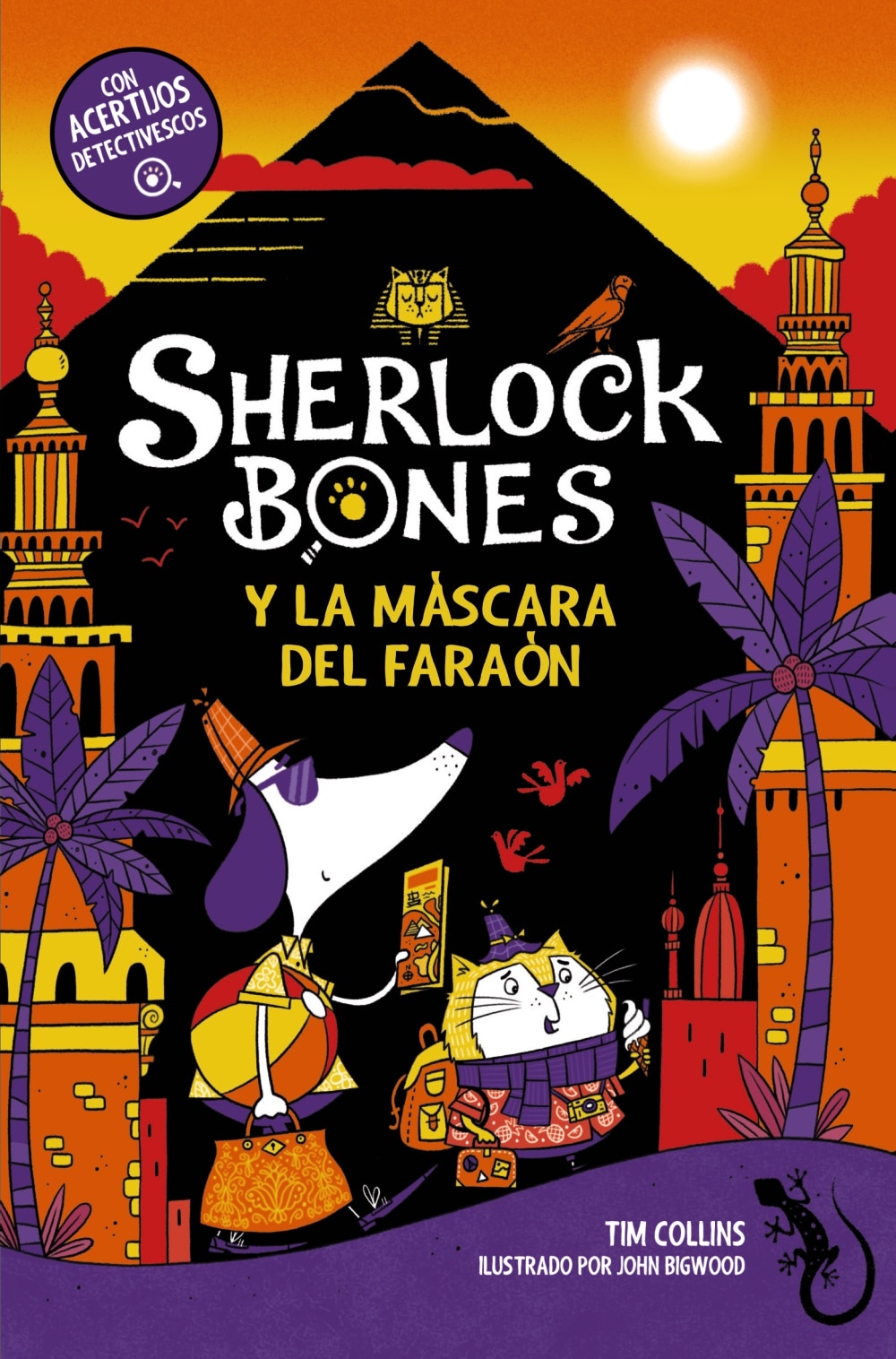 Imagem 0 de SHERLOCK BONES Y LA MÁSCARA DEL FARAÓN  (Capa Mole com Lapelas)