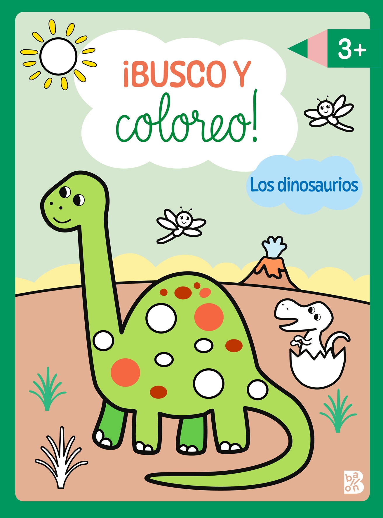 Imagem 0 de BUSCO Y COLOREO ANIMALES DINOSAURIOS (Capa Mole)
