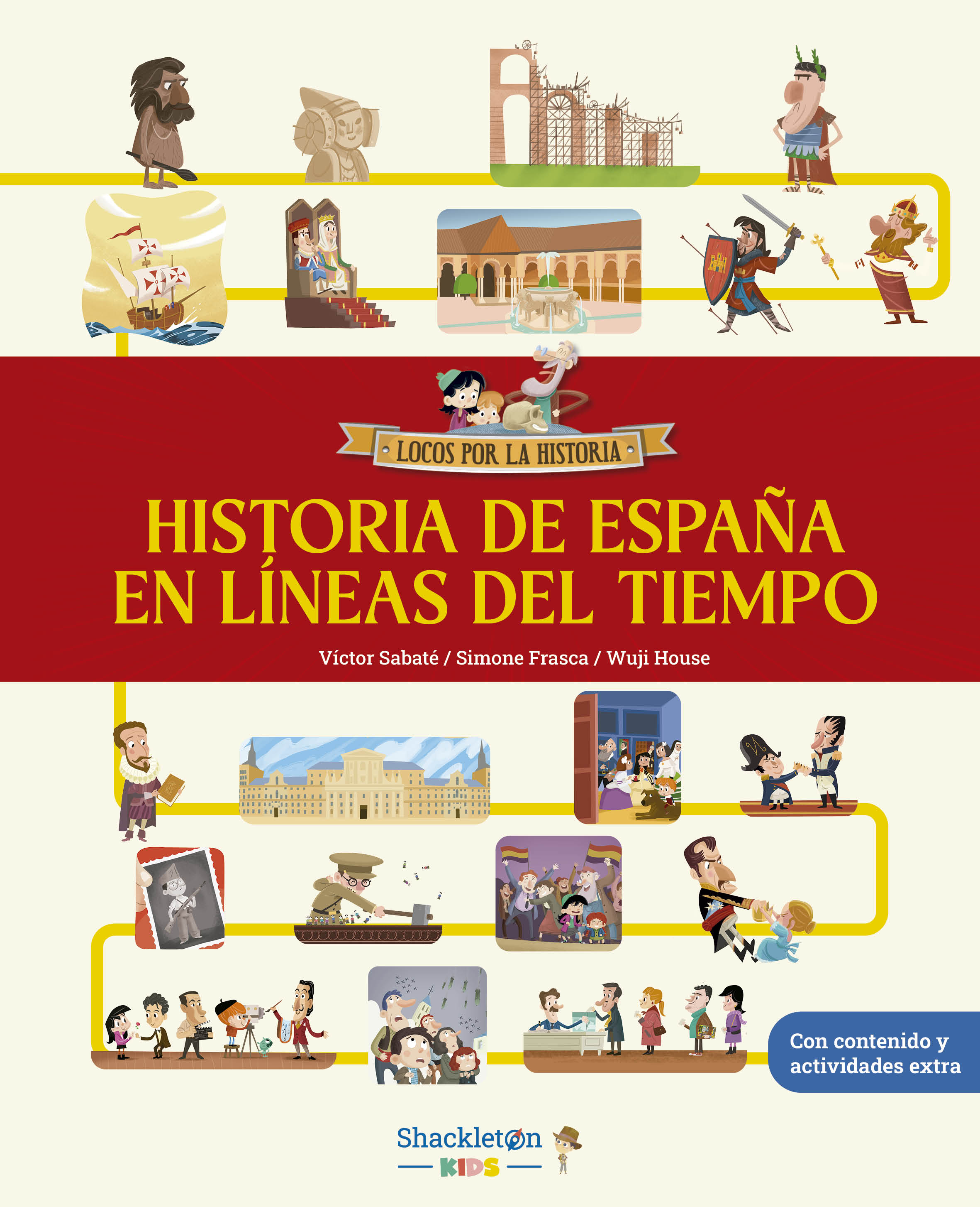 HISTORIA DE ESPAÑA EN LINEAS DEL TIEMPO,  (Tapa dura) 1