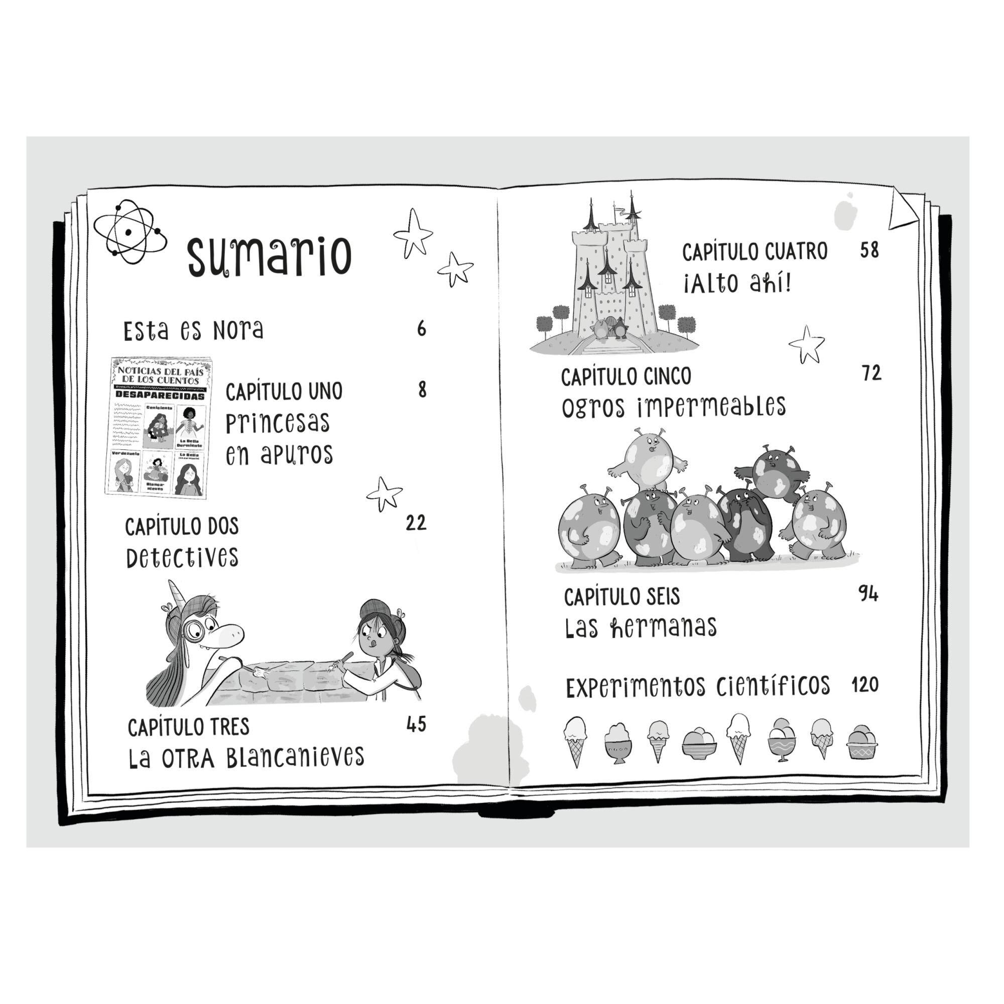 NORA LA INVENTORA Y LA OTRA BLANCANIEVES  (Capa Mole) 2