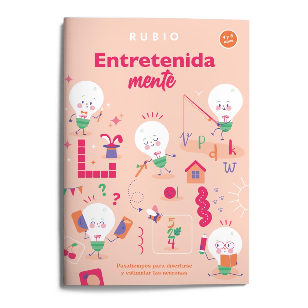 Imagem 0 de Entretenidamente 4-5 años: Pasatiempos para divertirse y estimular las neuronas (Capa Mole)