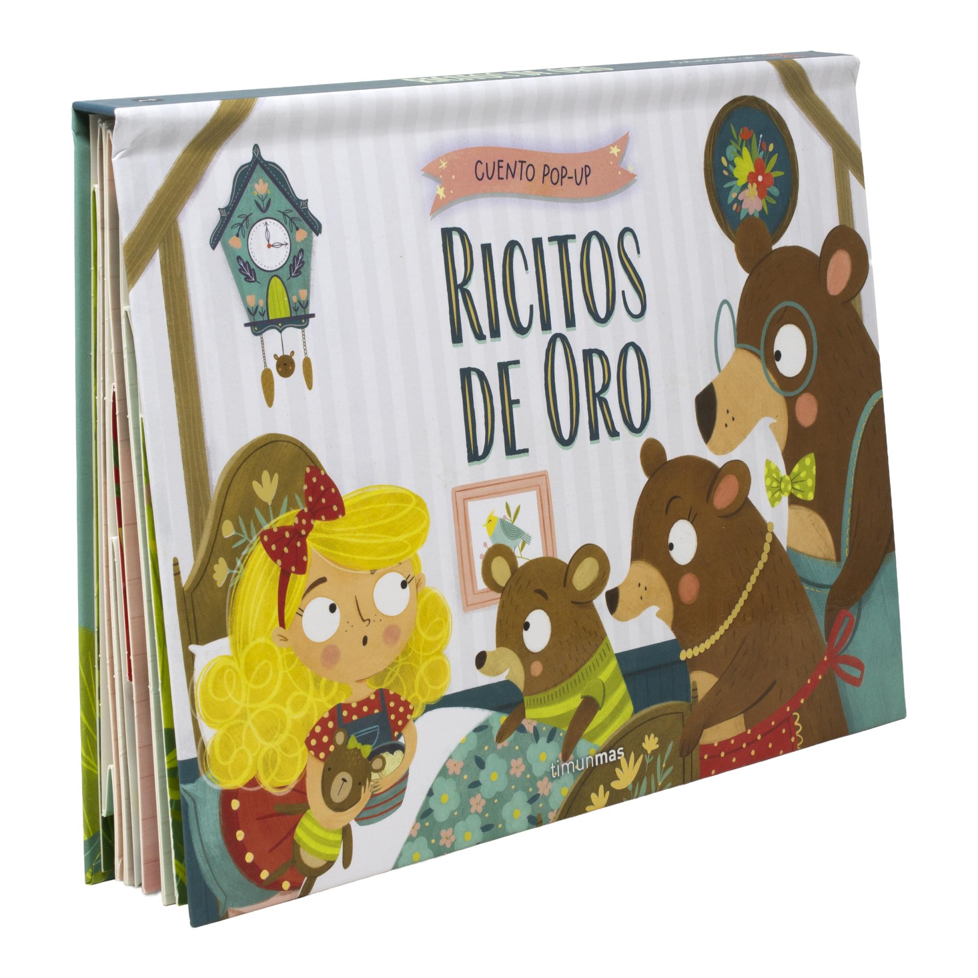 Ricitos de oro. cuento pop-up 3