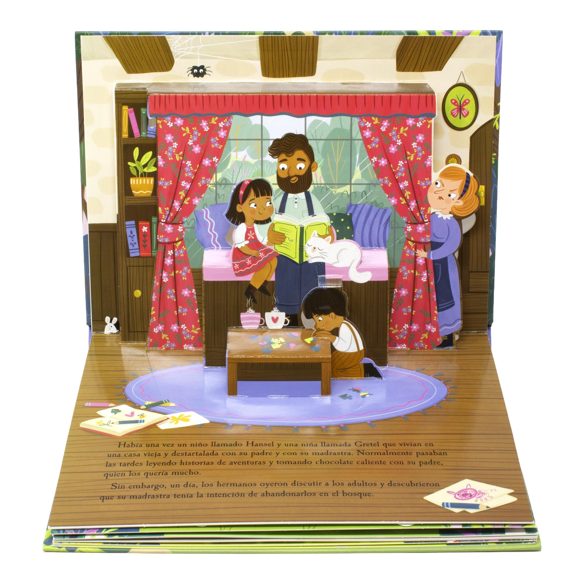 Hansel y gretel. cuento pop-up 4