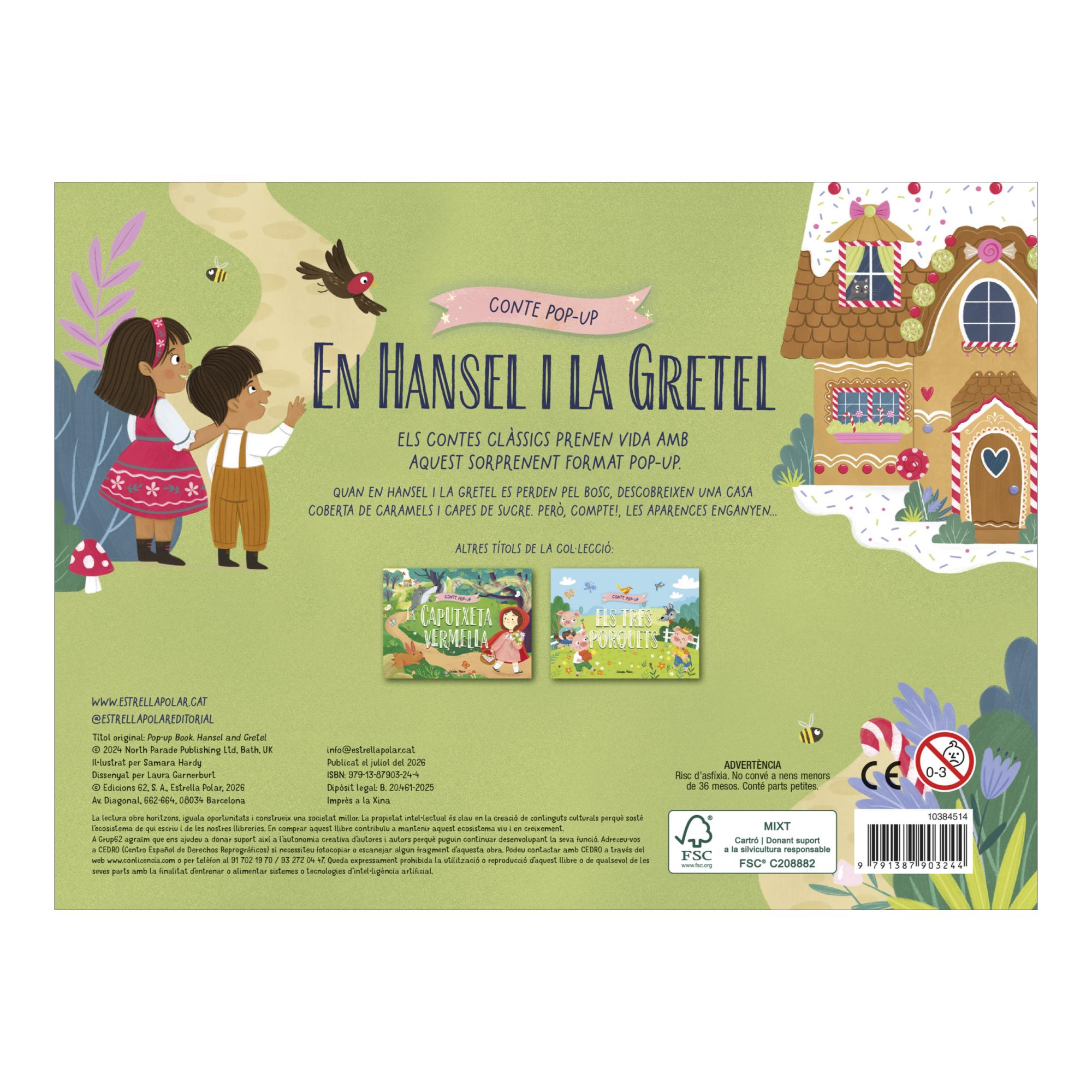 En hansel i la gretel. conte pop-up 2