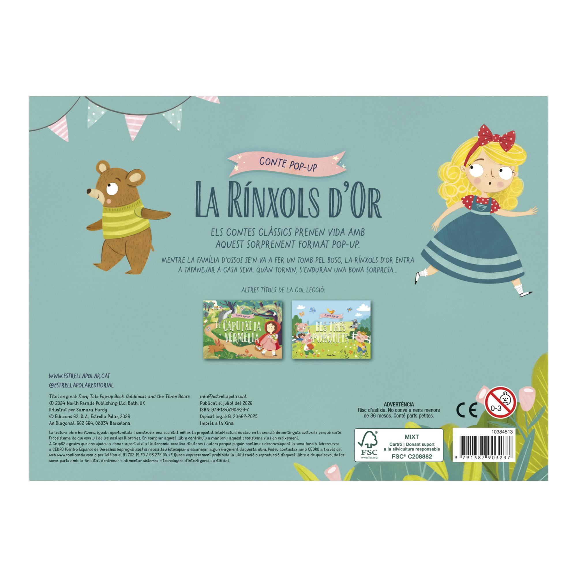 La rinxols d'or. conte pop-up 2