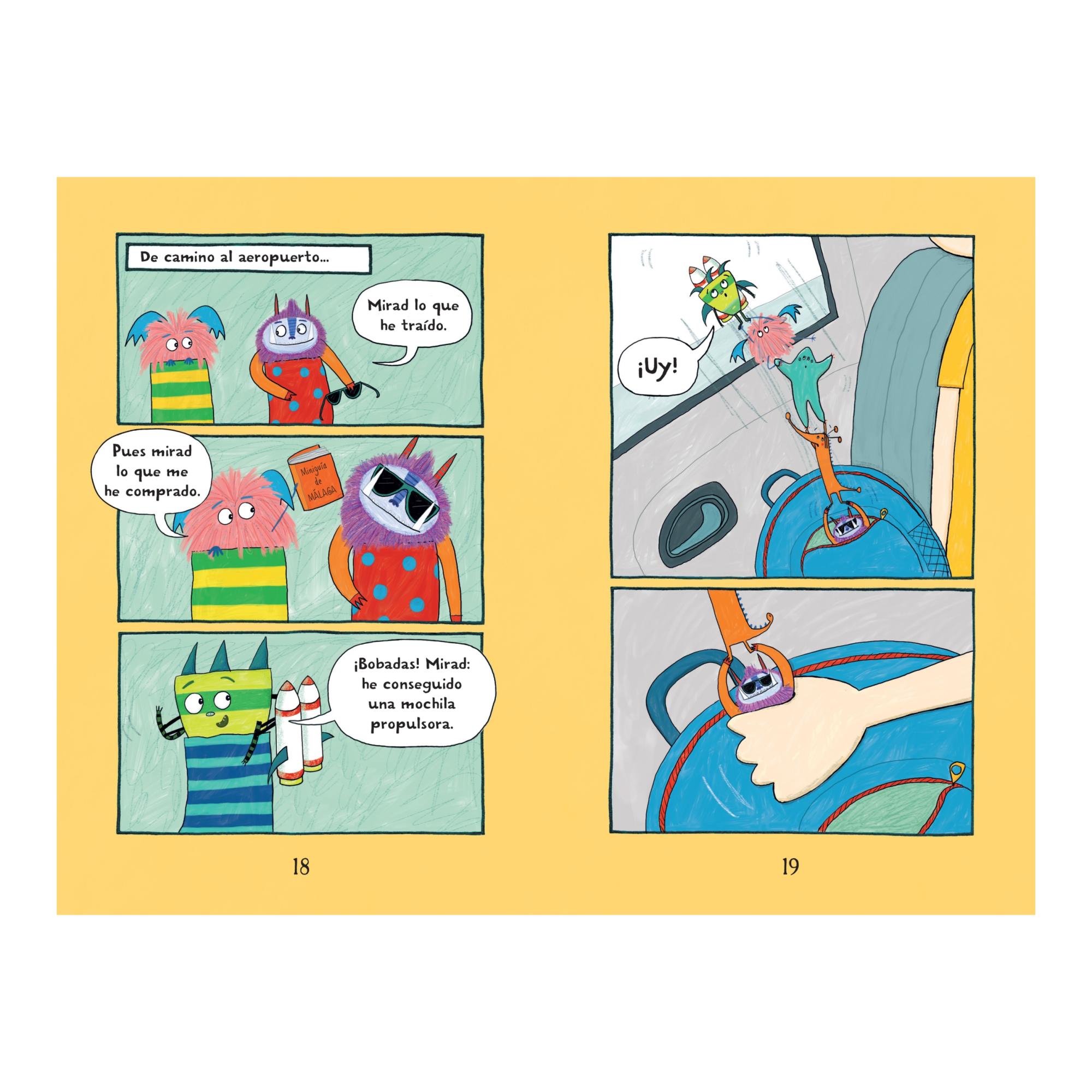 LOS MONSTRUOS VAN EN AVIÓN.BILLY Y LOS M (Capa Mole) 3