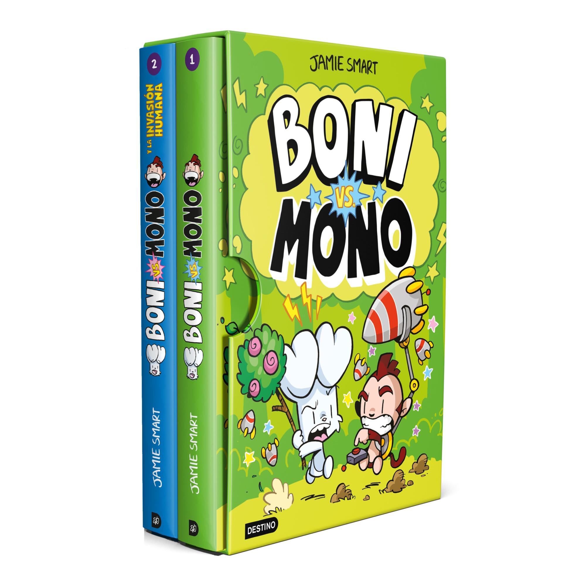 Imagem 0 de ESTUCHE BONI VS. MONO 1-2 (Capa Dura)