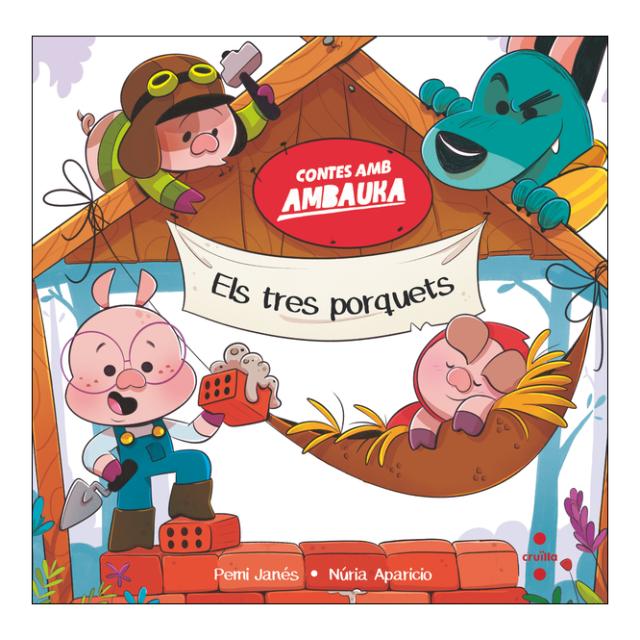 Imagen 0 de Contes amb ambauka: Els tres porquets (Tapa dura)