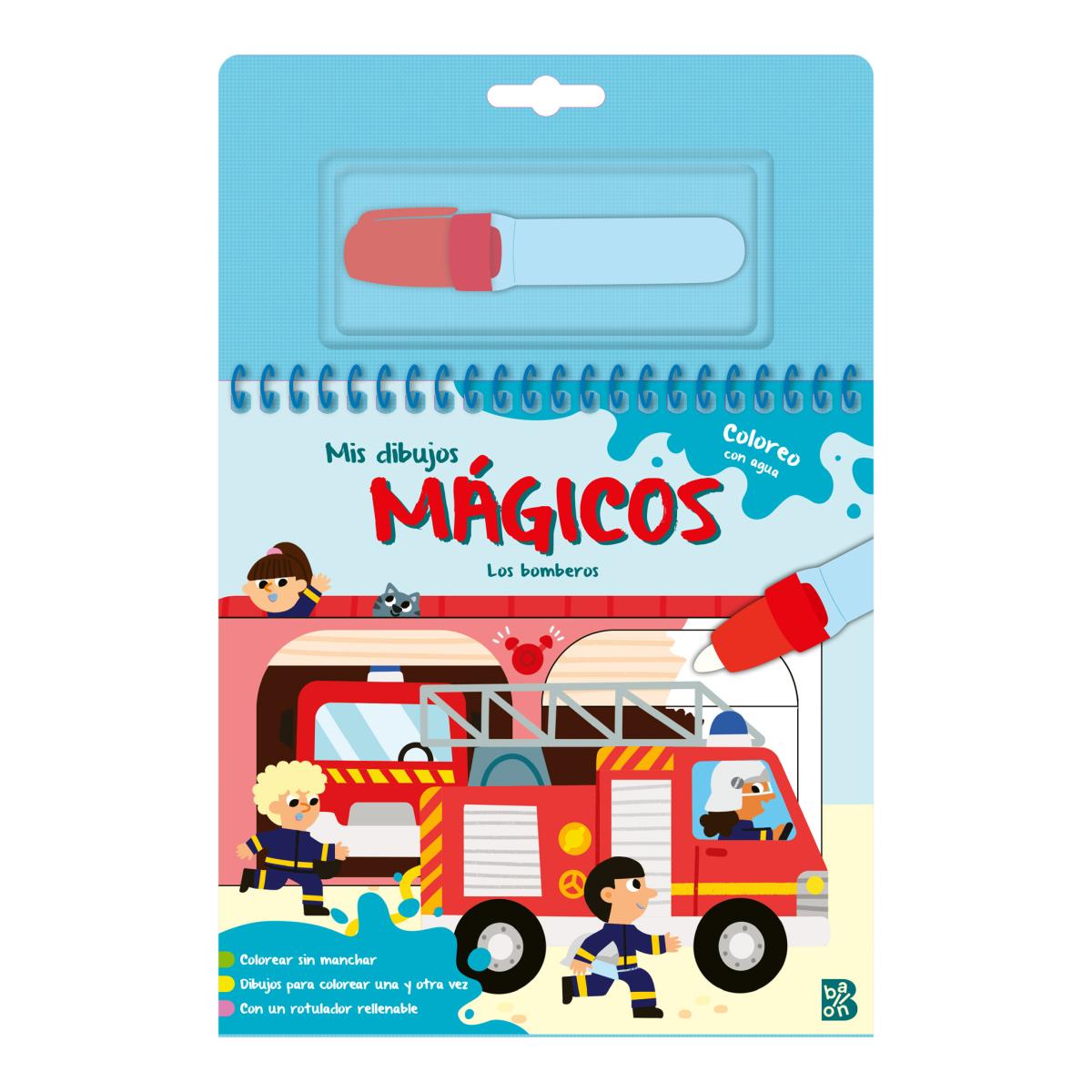 Imagem 0 de Dibujos magicos bomberos (Capa dura)