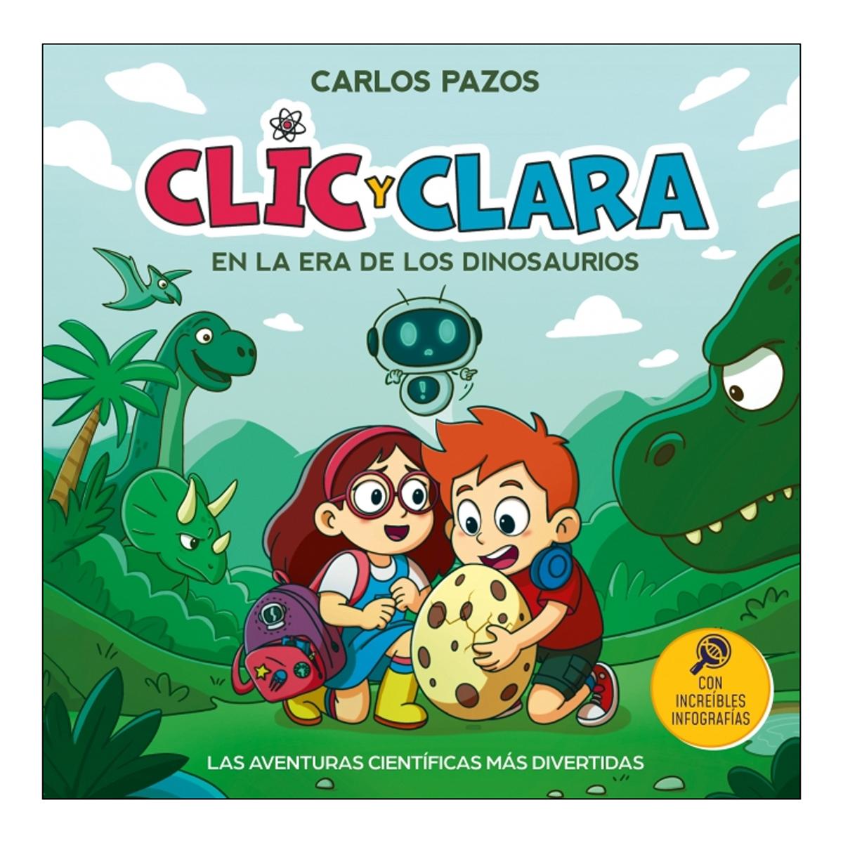 Imagem 0 de CLIC Y CLARA EN LA ERA DE LOS DINOSAURIO (Capa dura)
