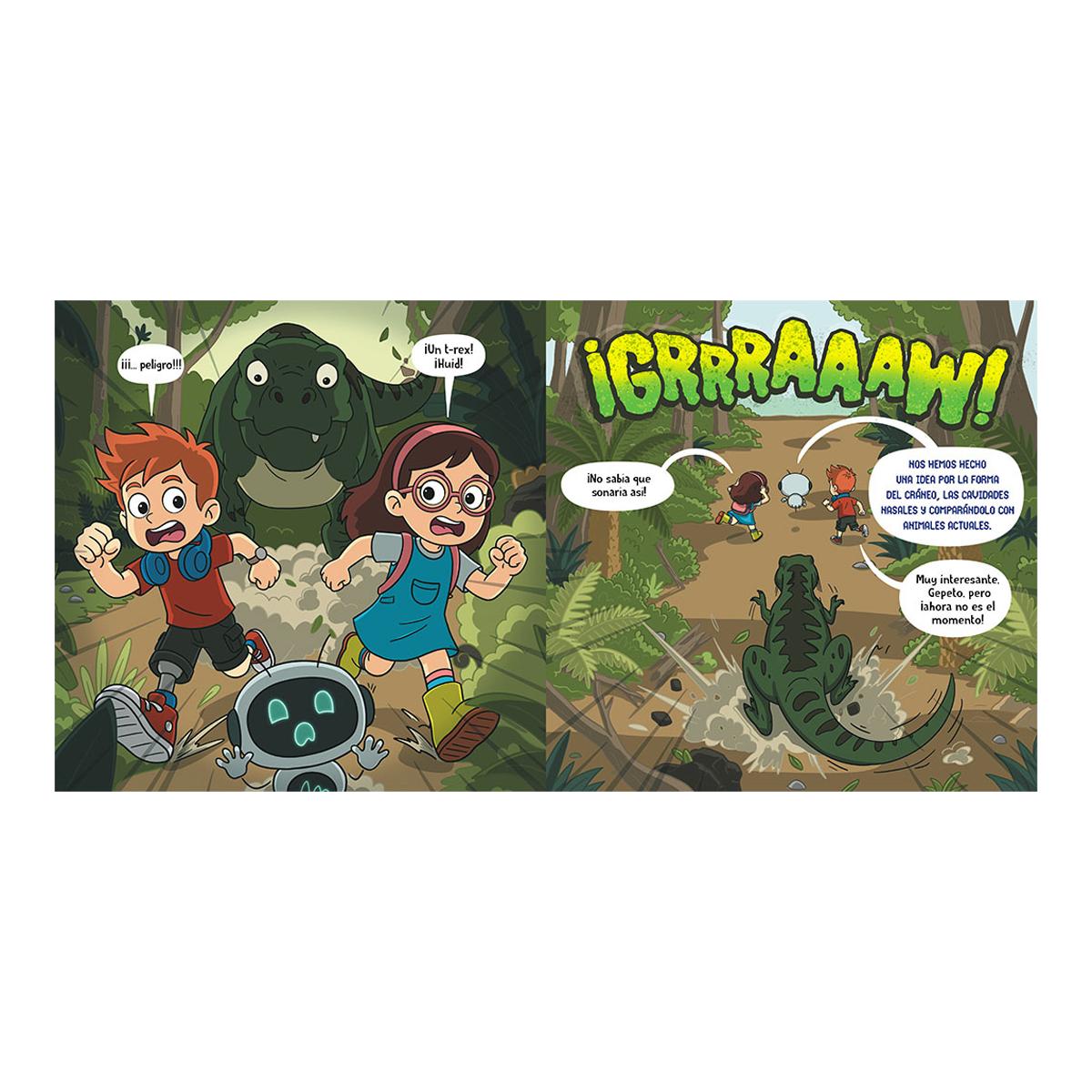 CLIC Y CLARA EN LA ERA DE LOS DINOSAURIO (Capa dura) 4