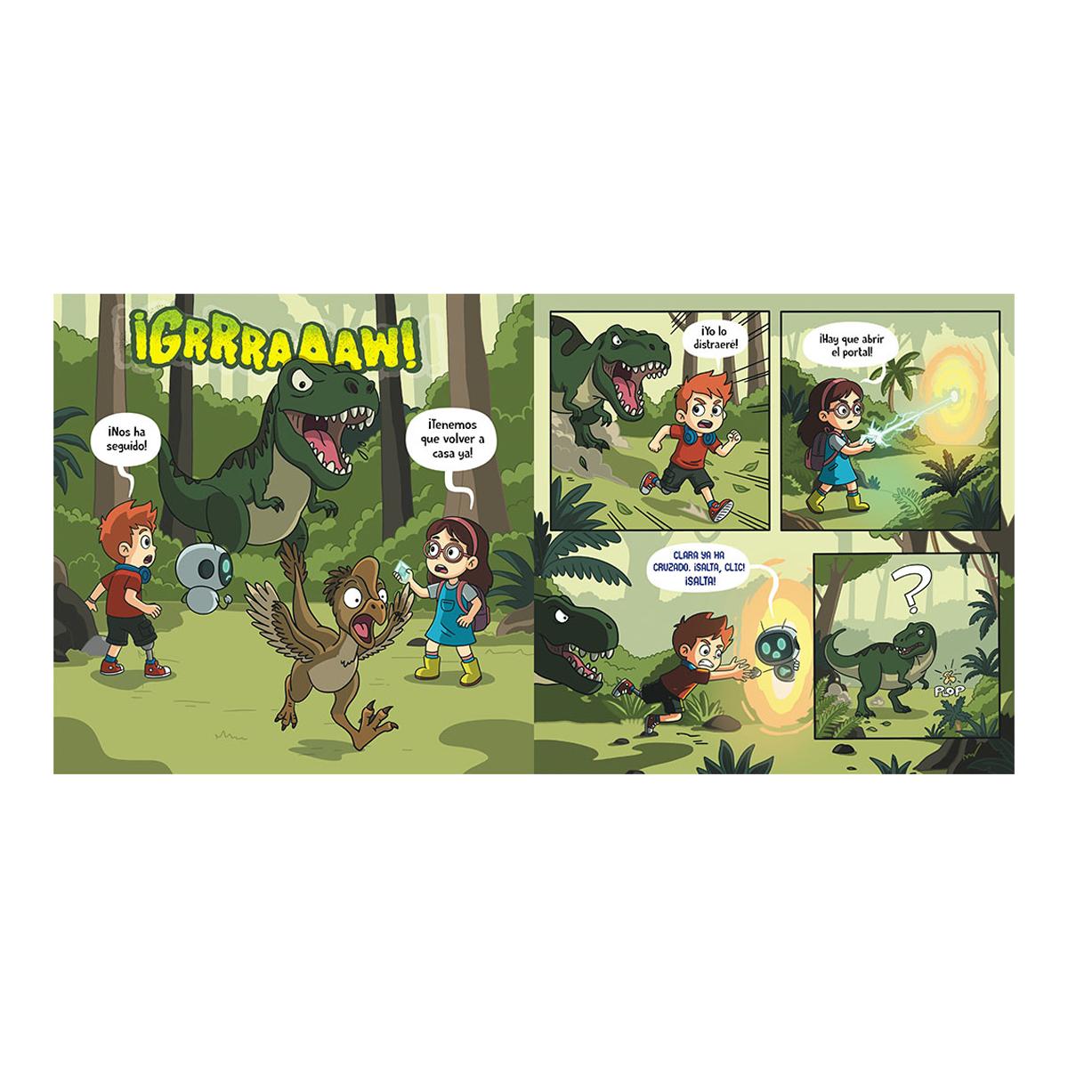 CLIC Y CLARA EN LA ERA DE LOS DINOSAURIO (Capa dura) 5