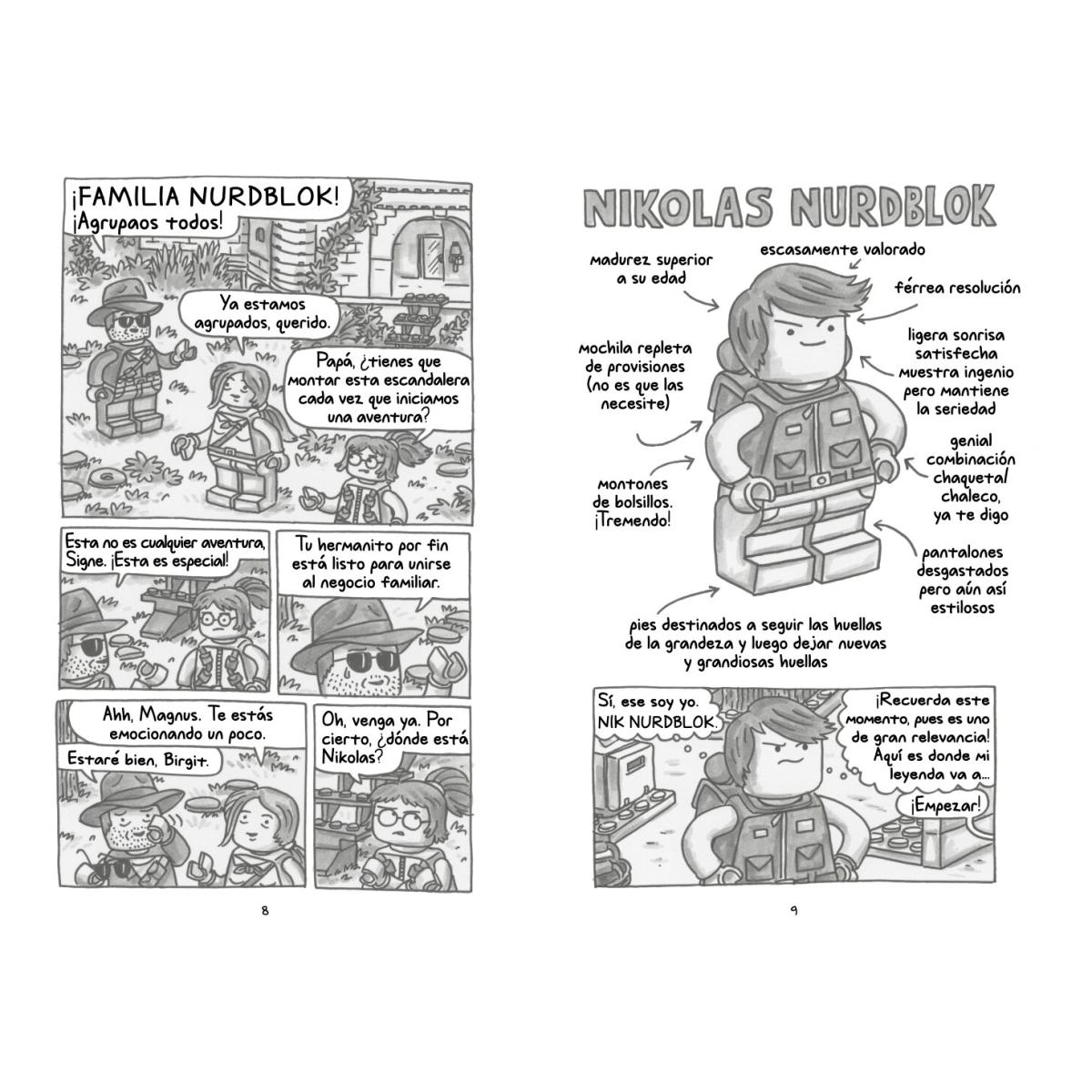 Imagen 4 de LEGO NIKOLAS NURDBLOCK Y EL LADRILLO PER (Tapa dura)