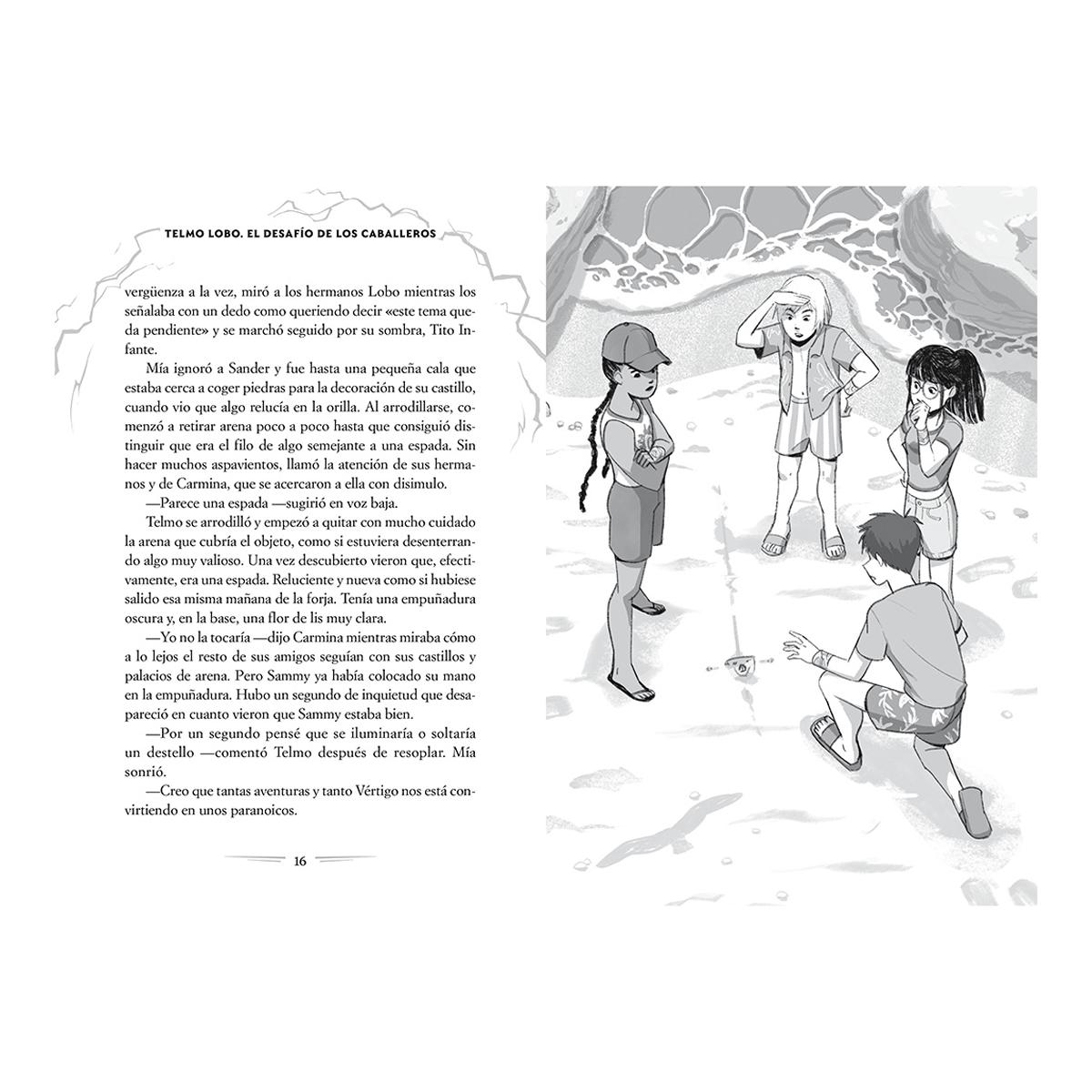 TELMO LOBO 4 - EL DESAFÍO DE LOS CABALLE (Capa dura) 2