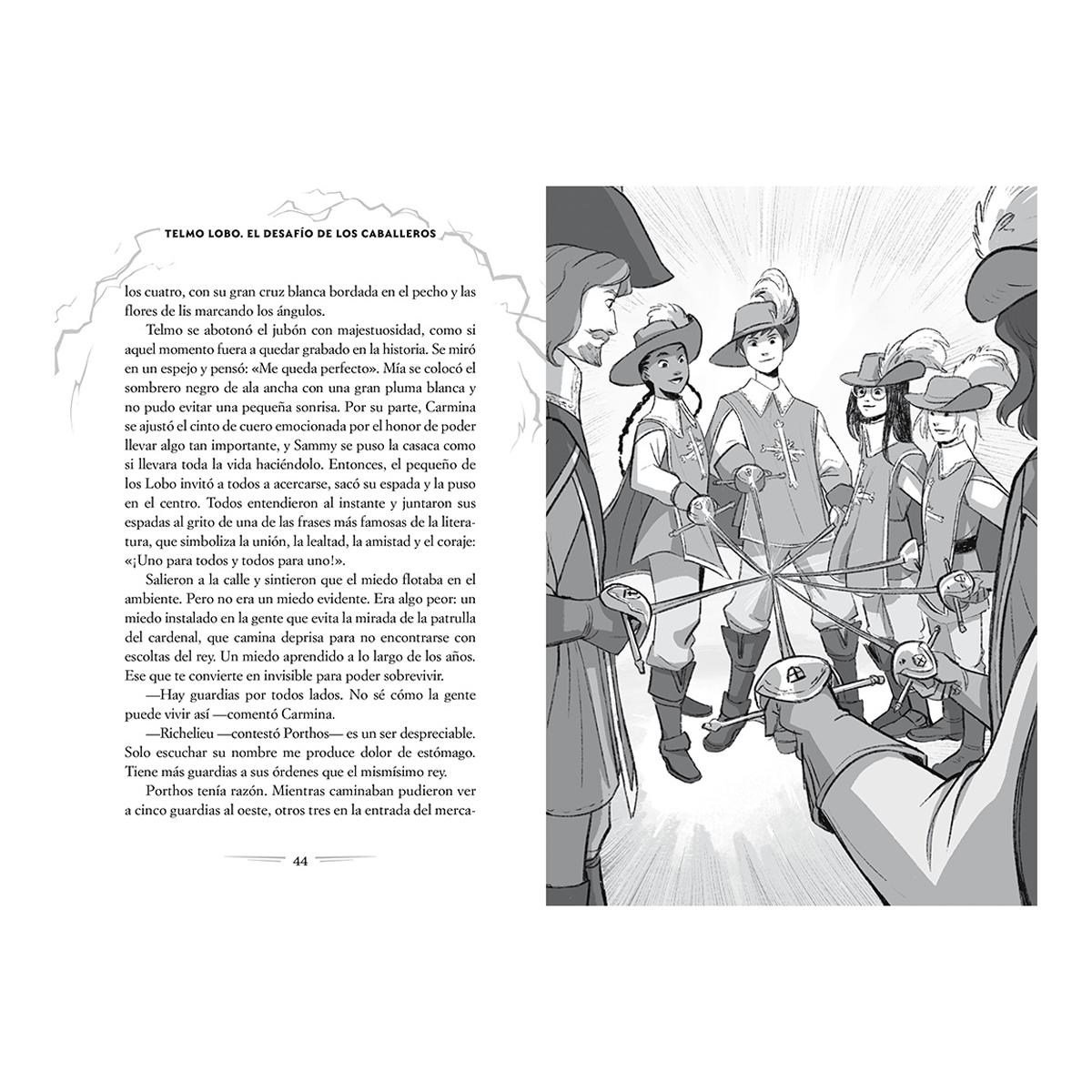 TELMO LOBO 4 - EL DESAFÍO DE LOS CABALLE (Capa dura) 4