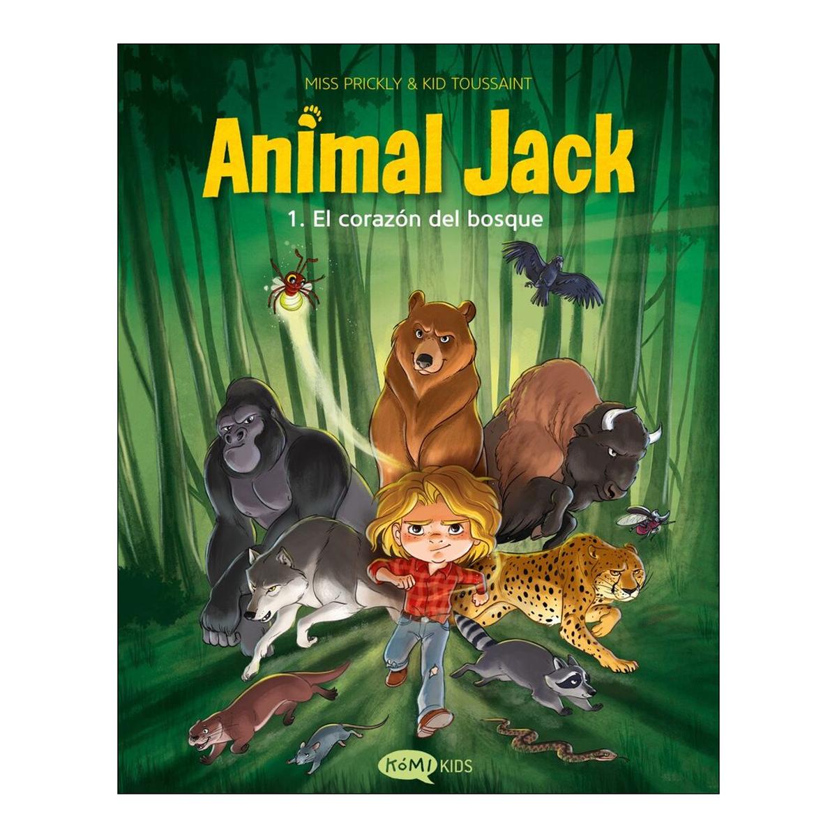 Imagen 1 de ANIMAL JACK 1. EL CORAZÓN DEL BOSQUE (Tapa blanda con solapas)