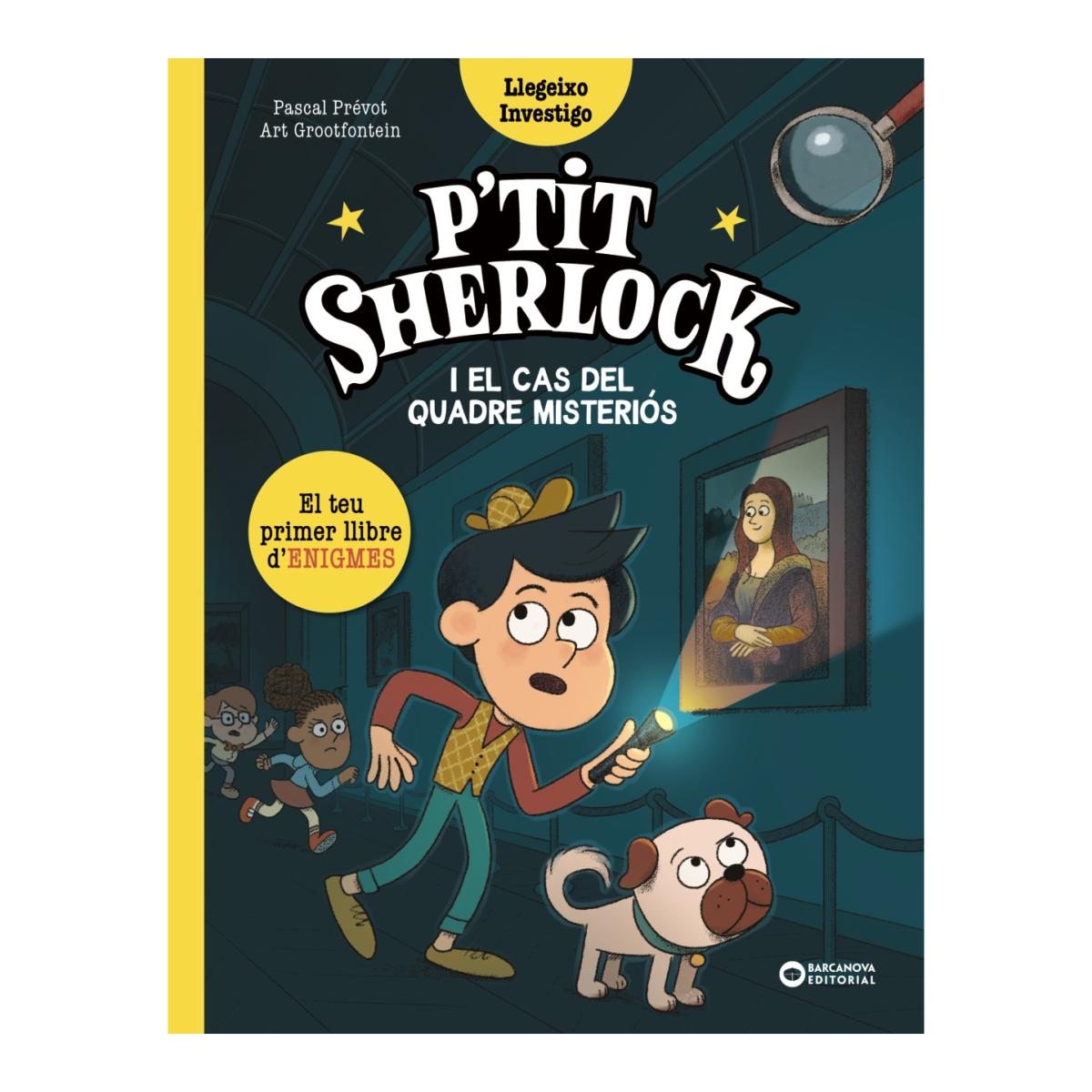 Imagen 1 de P'TIT SHERLOCK I EL CAS DEL QUADRE MISTE (Tapa dura)