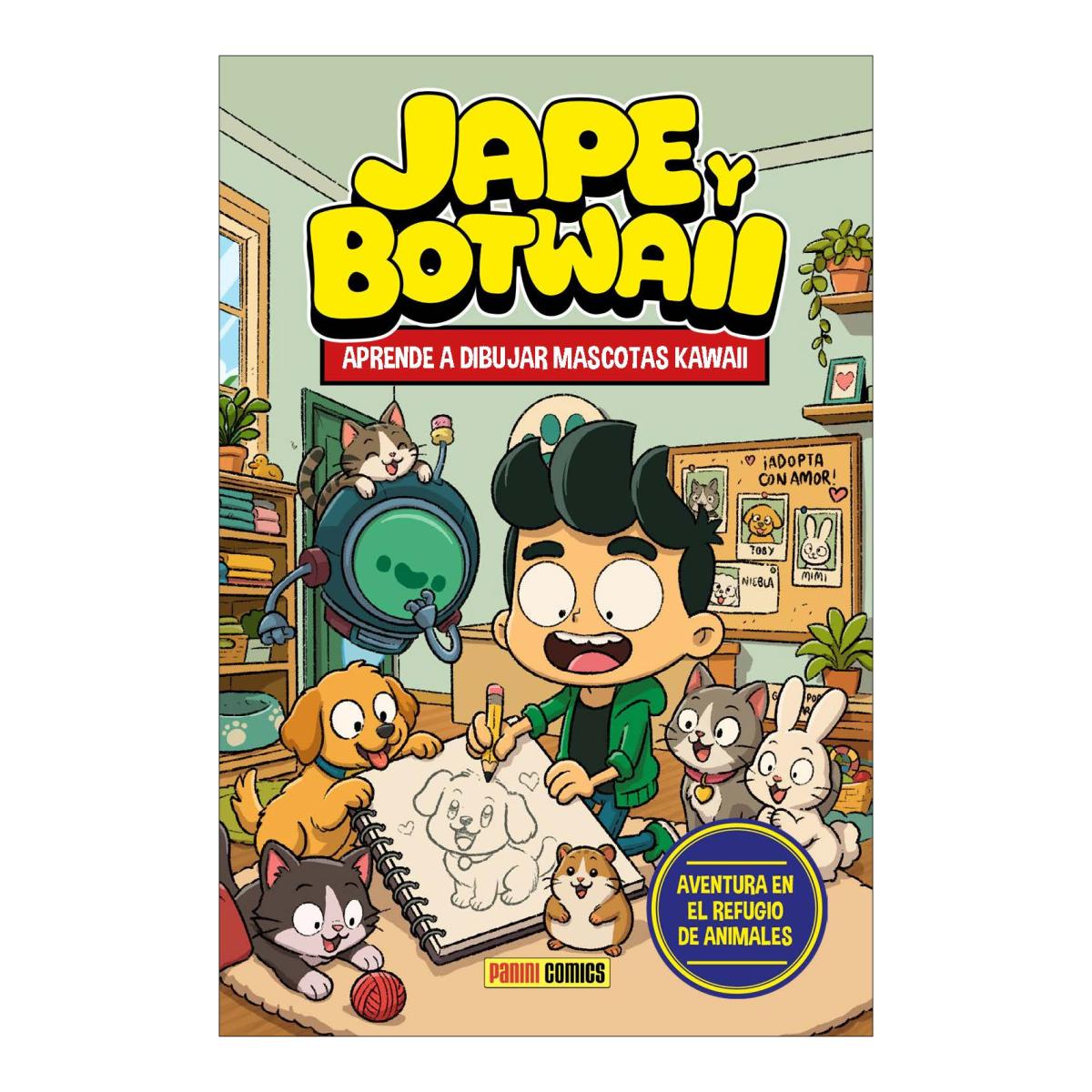 Imagem 1 de Jape y Botwaii 3. Aprende a dibujar mascotas Kawaii (Capa Mole)