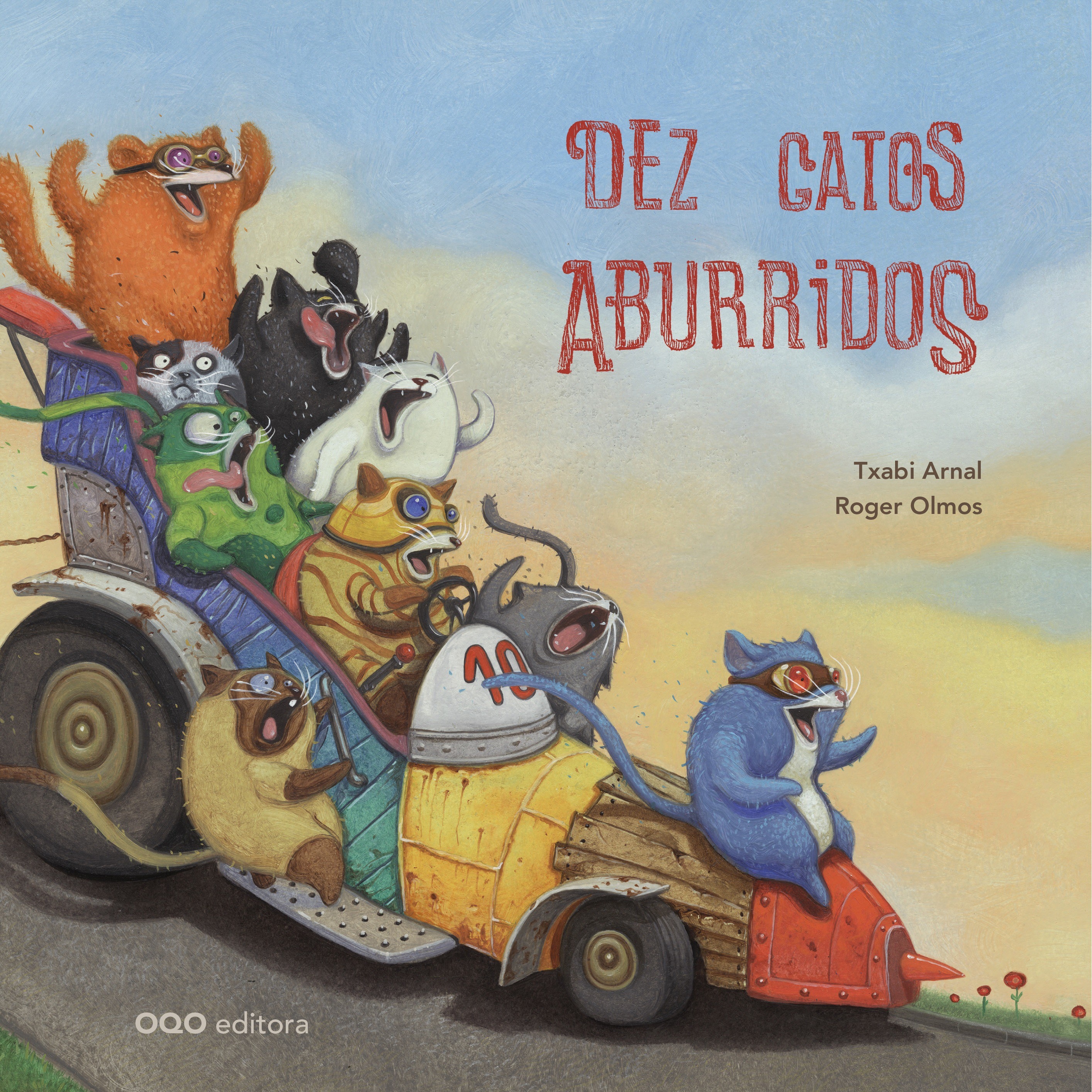 Imagen 1 de Dez gatos aburridos (Tapa dura)