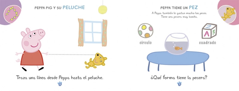 Peppa Pig. Cuaderno de vacaciones . - De vacaciones con Peppa (2 años): (¡con pegatinas muy divertidas!) (Tapa blanda) 7