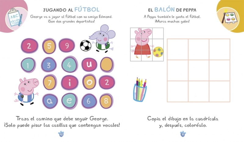 Peppa Pig. Cuaderno de vacaciones . - De vacaciones con Peppa (5 años): (¡con pegatinas muy divertidas!)  (Tapa blanda) 7