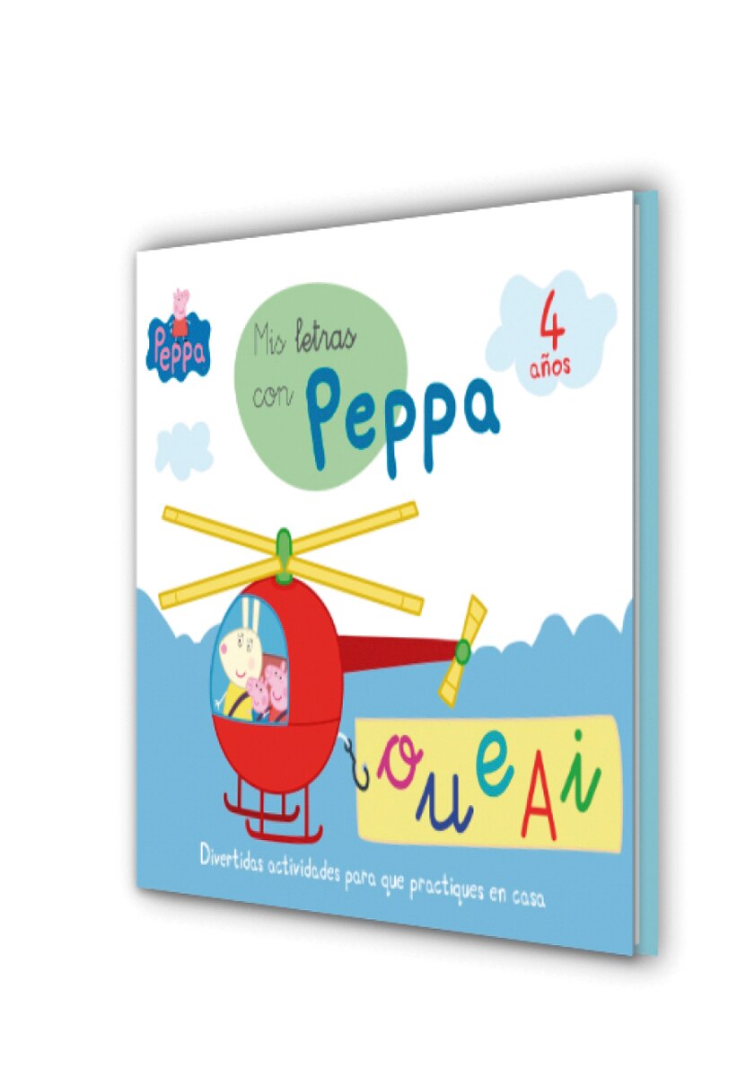 Peppa Pig. Primeros aprendizajes - Mis letras con Peppa Pig (4 años): Divertidas actividades para que practiques en casa  (Tapa dura) 2