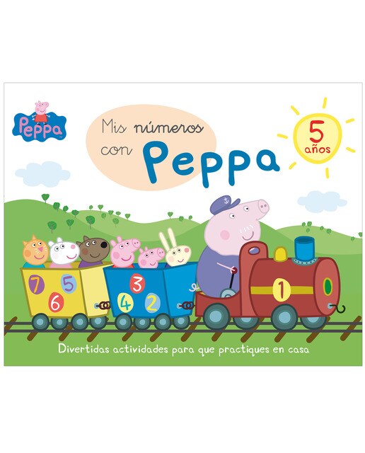 Peppa Pig. Primeros aprendizajes - Mis números con Peppa Pig (5 años): Divertidas actividades para que practiques en casa (Capa dura) 1