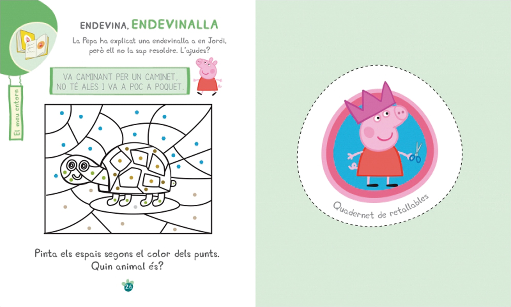Peppa Pig. Quadern de vacances . - De vacances amb la Pepa (4 anys): (amb adhesius molt divertits!)  (Tapa blanda) 6