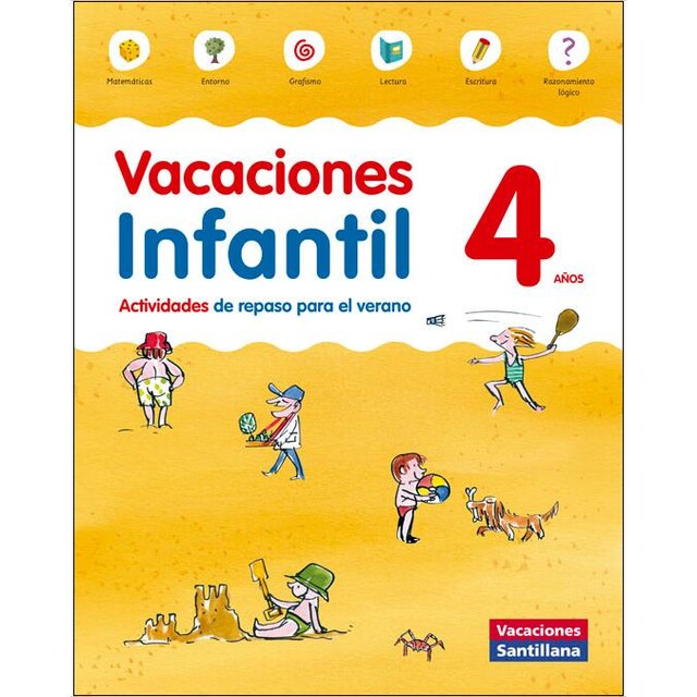 Imagen 0 de VACACIONES INFANTIL 4 AÑOS  (Tapa blanda)