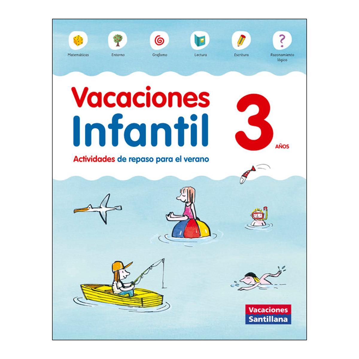 Imagen 0 de VACACIONES INFANTIL 3 AÑOS  (Tapa blanda)