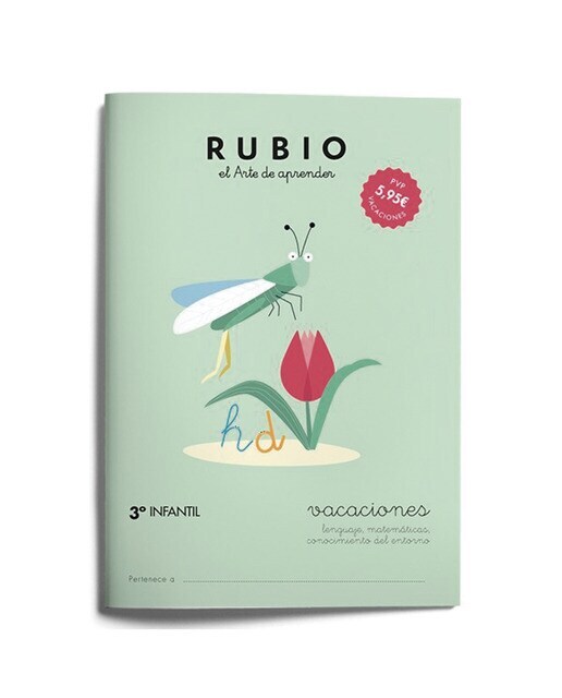 Vacaciones RUBIO (5 años)  (Tapa blanda)