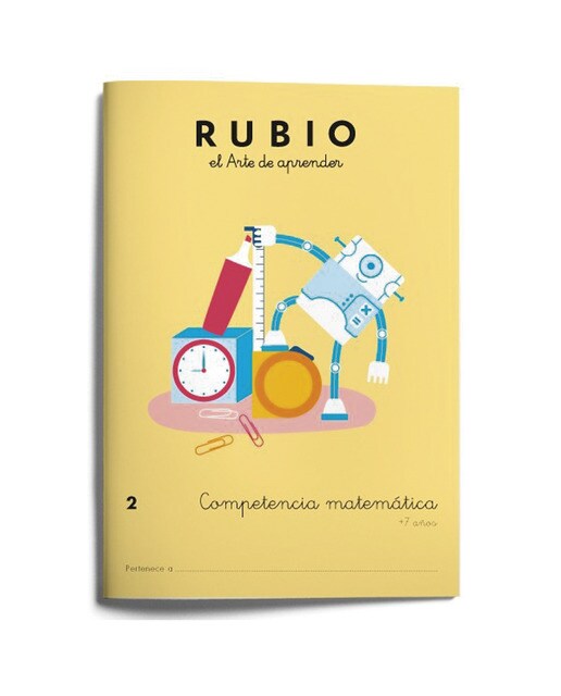 Imagen 0 de Competencia matemática RUBIO 2 (Tapa blanda)