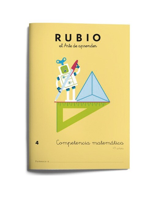 Imagen 0 de Competencia matemática RUBIO 4 (Tapa blanda)