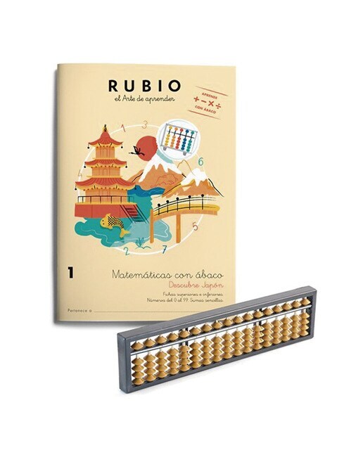 Pack Matemáticas con ábaco 1. Descubre Japón  (Tapa blanda)