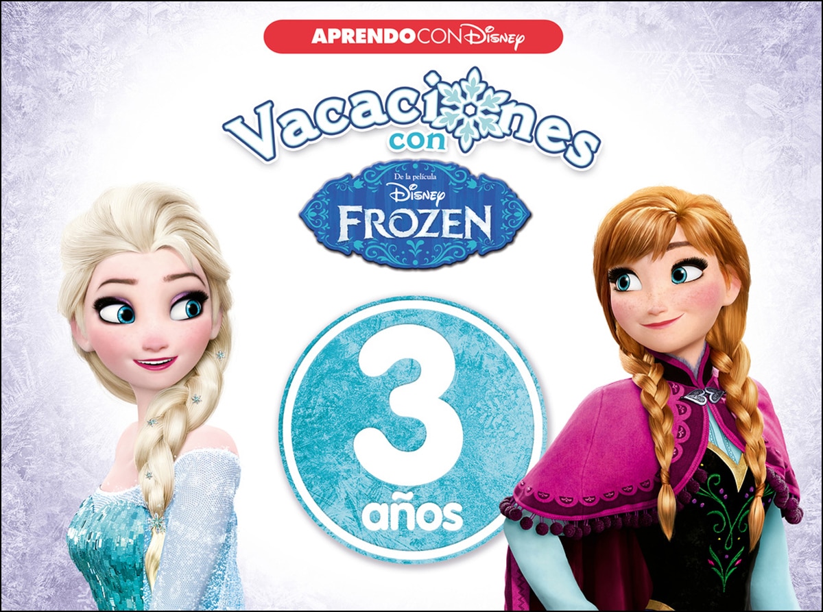 Imagen 0 de Vacaciones con Frozen (3 años) (Disney. Cuaderno de vacaciones)  (Tapa blanda)