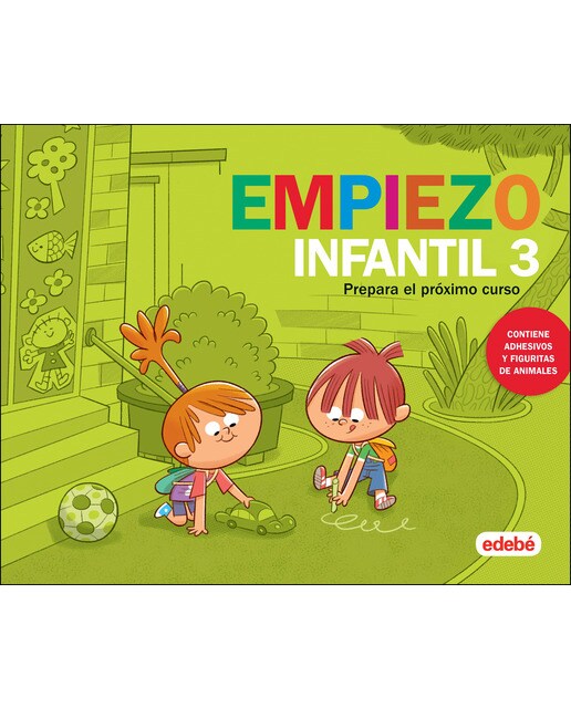 EMPIEZO INFANTIL 3: Prepara el próximo curso (contiene adhesivos y figuritas de animales) (Capa mole) 1