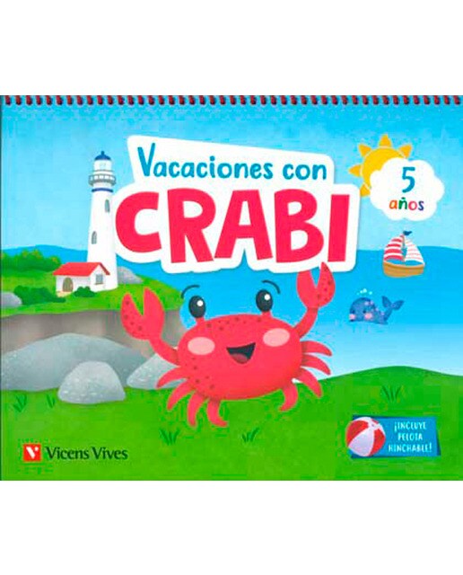 VACACIONES CON CRABI (5 A„OS)  (Tapa blanda) 1