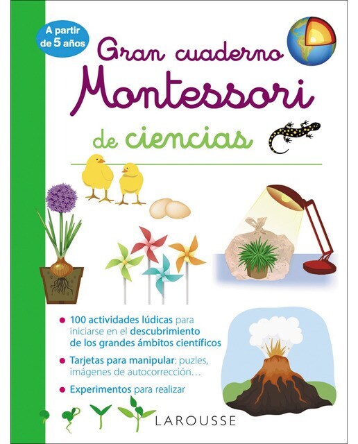 Gran cuaderno Montessori de ciencias  (Tapa blanda)