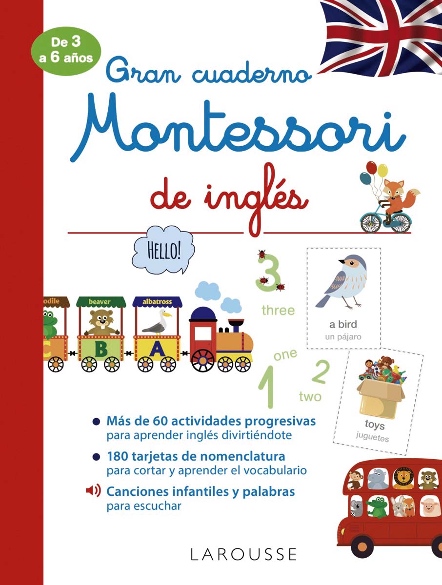 Imagen 0 de Gran Cuaderno Montessori De Inglés (Tapa Blanda)