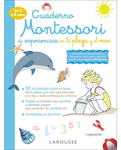 Imagen 0 de Cuaderno Montessori de experiencias en la playa y el mar (Tapa blanda)