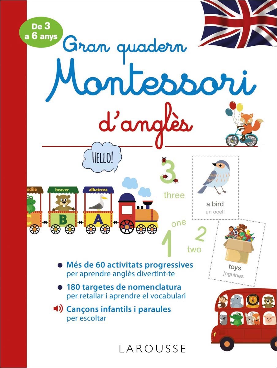 Gran quadern Montessori d'anglès (Tapa blanda) 1