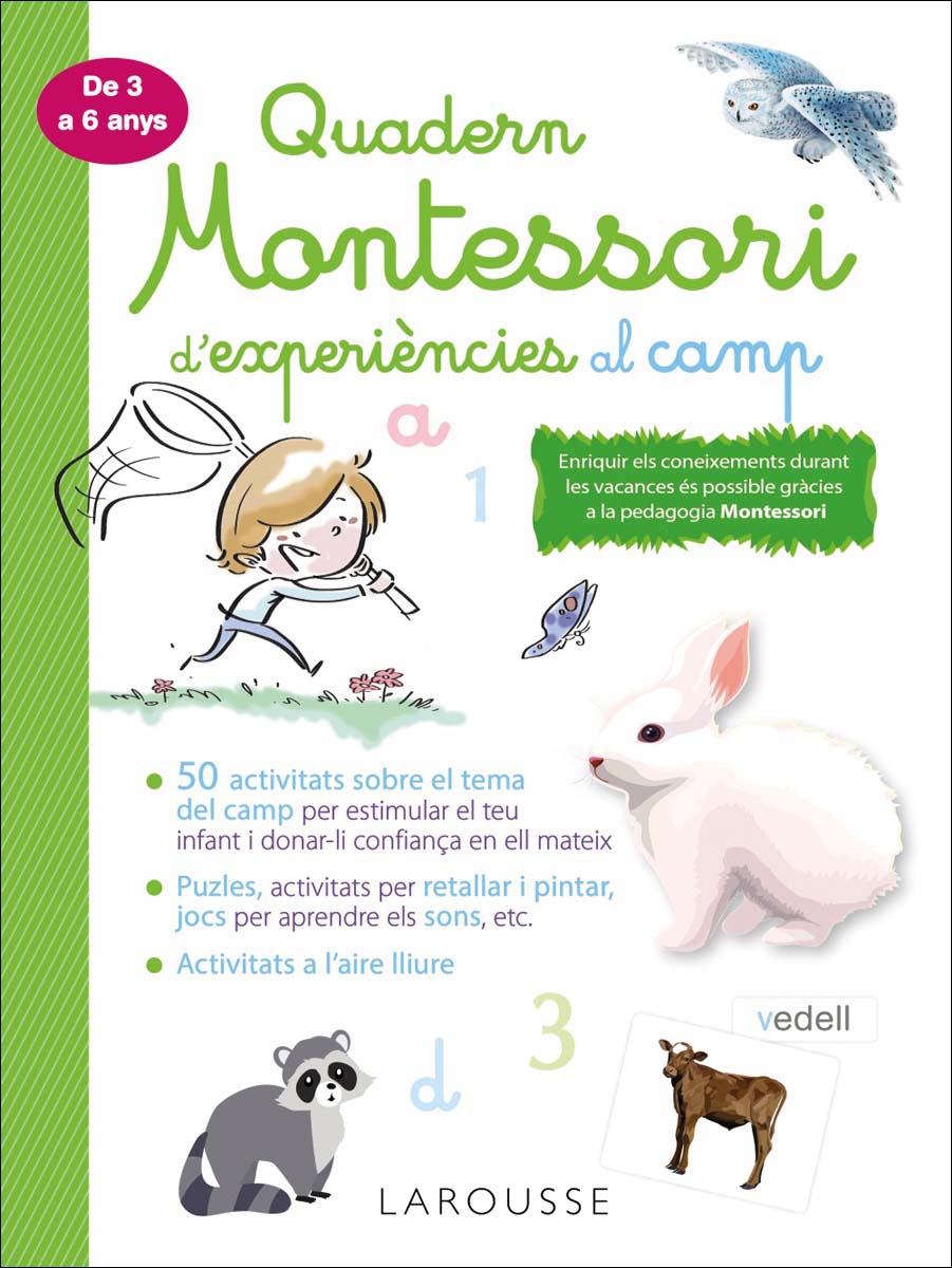 Quadern Montessori d'experiències al camp (Tapa blanda) 1