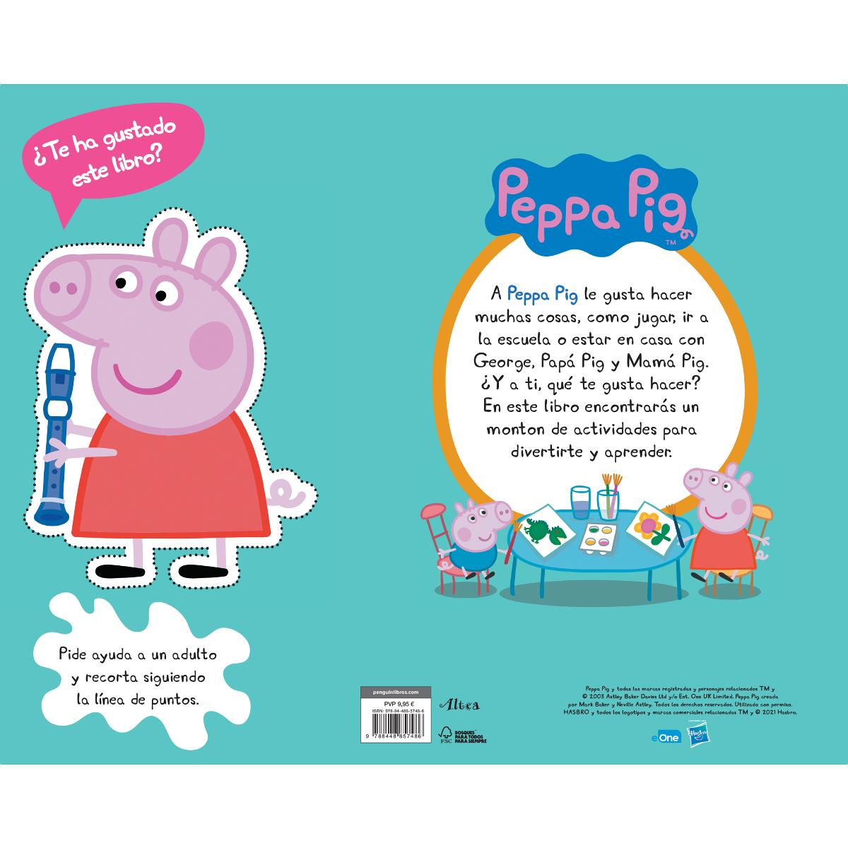 Juega y aprende en casa con Peppa (3 años).: Actividades divertidas para reforzar el aprendizaje 2