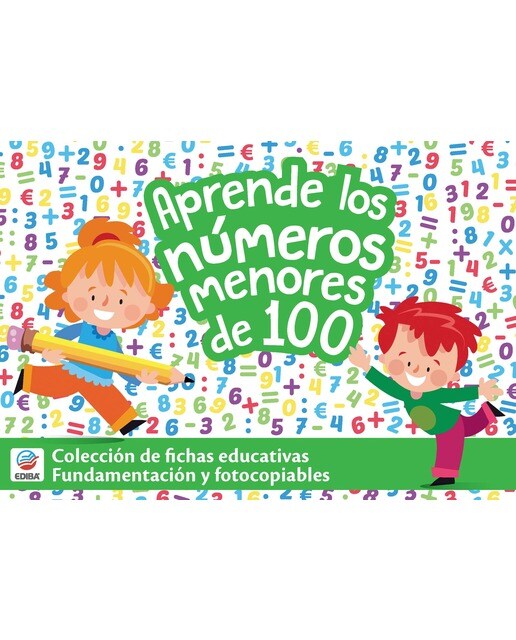 Cajas Educativas. Matemáticas: Números menores a 100.  (Tapa blanda) 1