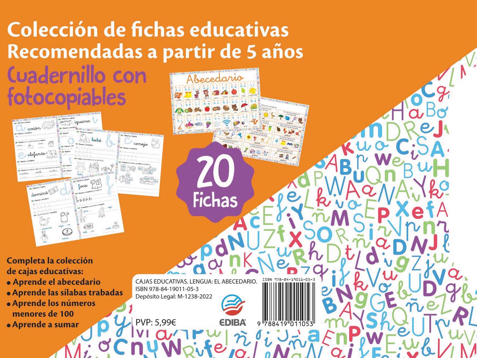 Cajas Educativas. Lengua: El Abecedario.  (Tapa blanda) 3